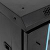 vidaXL 18U Network Cabinet 19" IP20 Black 60x60x100 cm