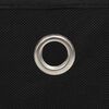 vidaXL Storage Boxes 4 pcs Non-woven Fabric 28x28x28 cm Black