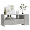 vidaXL Coffee Table Concrete Grey 102x55x42 cm Engineered Wood