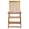 vidaXL 7 Piece Outdoor Dining Set Solid Acacia Wood