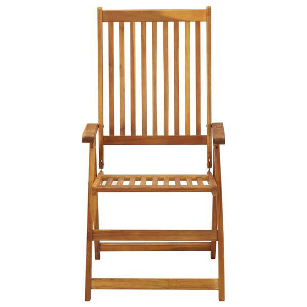 vidaXL 7 Piece Outdoor Dining Set Solid Acacia Wood