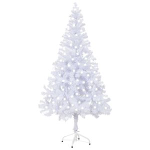 vidaXL Artificial Pre-lit Christmas Tree with Stand 120 cm 230 Branches