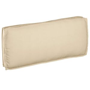 vidaXL Cushion Beige 120 x 50 x 12 cm Oxford Fabric