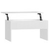 vidaXL Coffee Table White 80x50,5x41,5 cm Engineered Wood