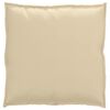vidaXL Cushion Beige 70 x 70 x 12 cm Oxford Fabric
