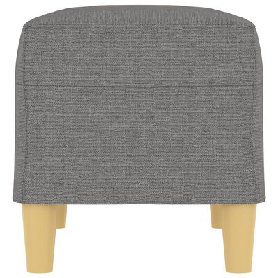 vidaXL Bench Dark Grey 70x35x41 cm Fabric