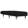 vidaXL Chaise Longue Black Velvet