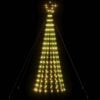 vidaXL LED Christmas Tree 688 LEDs Warm White 300 cm