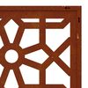 vidaXL Garden Wall Decoration 55x55 cm Corten Steel Moorish Design