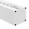 vidaXL Umbrella Stand Welcome Steel White