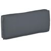 vidaXL Cushion Anthracite 120 x 50 x 12 cm Oxford Fabric
