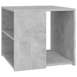 vidaXL Side Table Concrete Grey 50x50x45 cm Engineered Wood