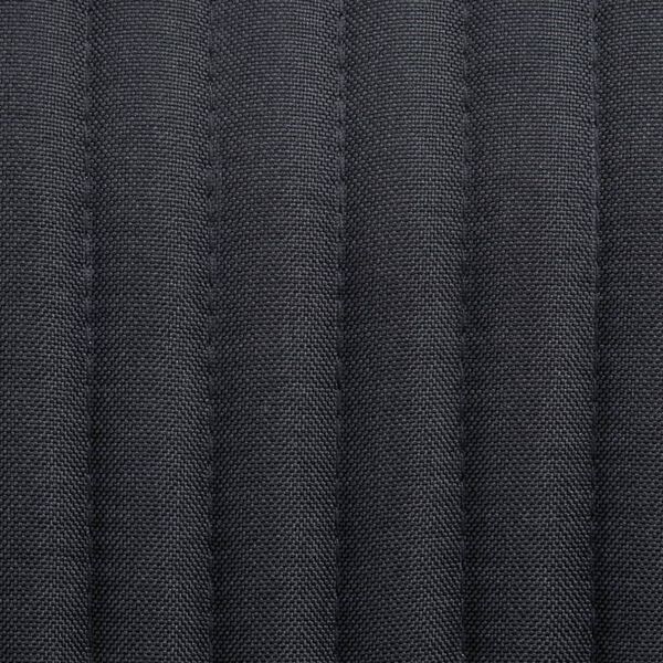 vidaXL Dining Chairs 4 pcs Black Fabric