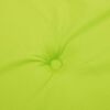 vidaXL Deck Chair Cushion Bright Green (75+105)x50x4 cm
