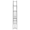vidaXL Garden Arch Dark Green 142x37x275 cm Iron
