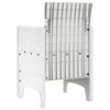 vidaXL Garden Chair 2 pcs White 53 x 49 x 85 cm PP