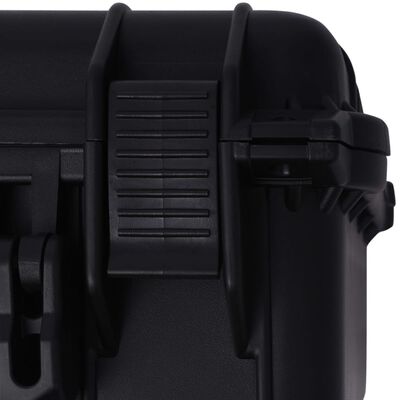vidaXL Protective Equipment Case 40.6x33x17.4 cm Black