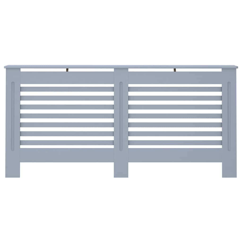 vidaXL Radiator Cover Anthracite 172x19x81.5 cm MDF