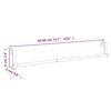 vidaXL Curtain Rails 2 pcs White and Silver 40-60 cm Aluminium