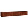 vidaXL Garden Raised Bed 280x40x40 cm Corten Steel