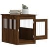 vidaXL Dog Crate Furniture Brown Oak 55x80x68 cm Engineered Wood