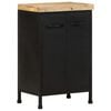 vidaXL Sideboard 47x35x76 cm Rough Mango Wood