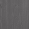 vidaXL Shoe Cabinet HAMAR Light Grey 59.5x35x117 cm Solid Wood Pine