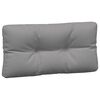 vidaXL Pallet Cushions 5 pcs Grey Fabric