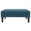 vidaXL 2-Seater Sofa Bed with Footstool Dark Green Velvet