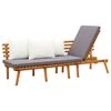 vidaXL Garden Day Bed 200x65 cm Solid Wood Acacia