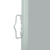 vidaXL Patio Retractable Side Awning 120x500 cm Grey