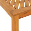vidaXL Garden Dining Set 3 pcs Brown 90 x 90 x 74 cm Solid acacia wood