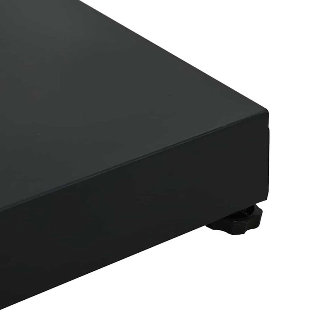 vidaXL Outdoor Umbrella Bases Black 45 x 45 x 31.5 cm Steel, Concrete
