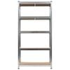 vidaXL Storage Shelves 2 pcs 90x40x180 cm MDF