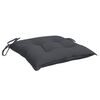 vidaXL Chair Cushions 2 pcs Anthracite 40x40x7 cm Oxford Fabric