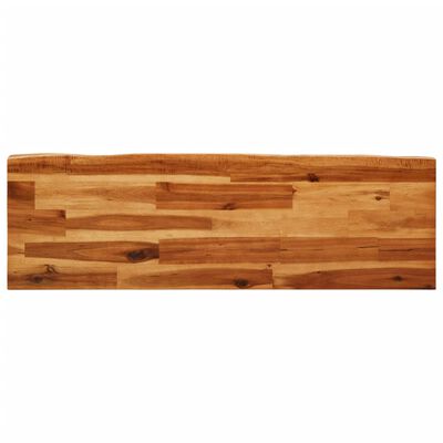 vidaXL Bench with Live Edge 110 cm Solid Wood Acacia