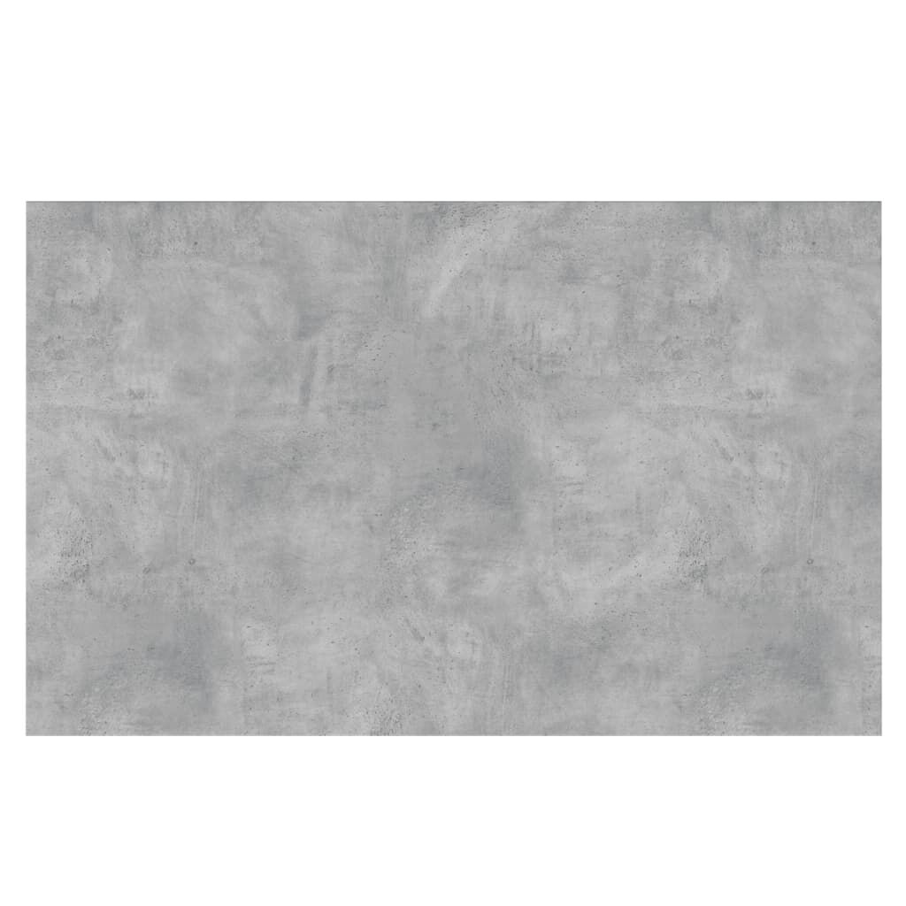 vidaXL Bookshelf Boards 8 pcs Concrete Grey 80x50x1.5 cm Engineered Wood