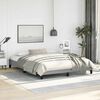 vidaXL Bed Frame without Mattress Light Grey 152x203 cm Queen Fabric