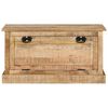 vidaXL Shoe Storage Bench 85x40x45 cm Solid Mango Wood