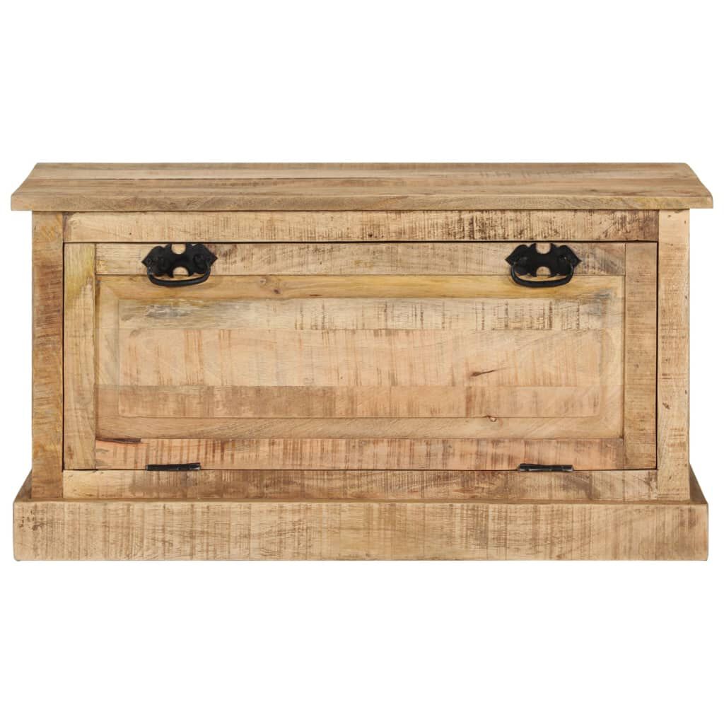 vidaXL Shoe Storage Bench 85x40x45 cm Solid Mango Wood
