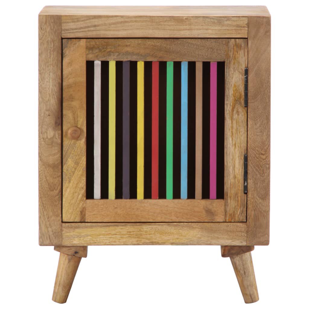 vidaXL Bedside Cabinet 40x30x50 cm Solid Mango Wood
