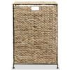 vidaXL Laundry Basket 44x34x64 cm Water Hyacinth