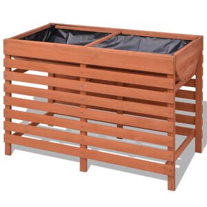 vidaXL Planter 100x50x71 cm Wood