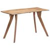 vidaXL Dining Table 120x58x76 cm Solid Acacia Wood