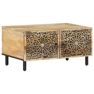 vidaXL Coffee Table 80x50x40 cm Solid Wood Mango