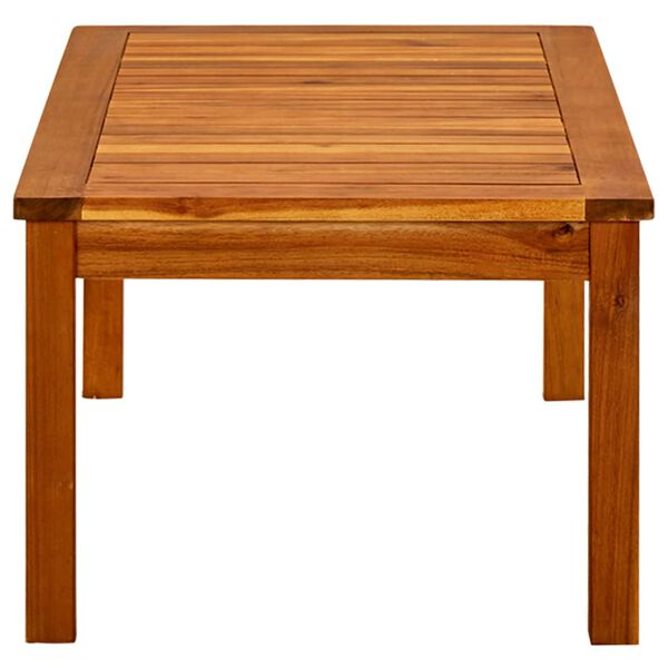 vidaXL Garden Coffee Table 90x50x36 cm Solid Acacia Wood