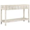 vidaXL Console Table 120x35x75 cm Solid Mango Wood