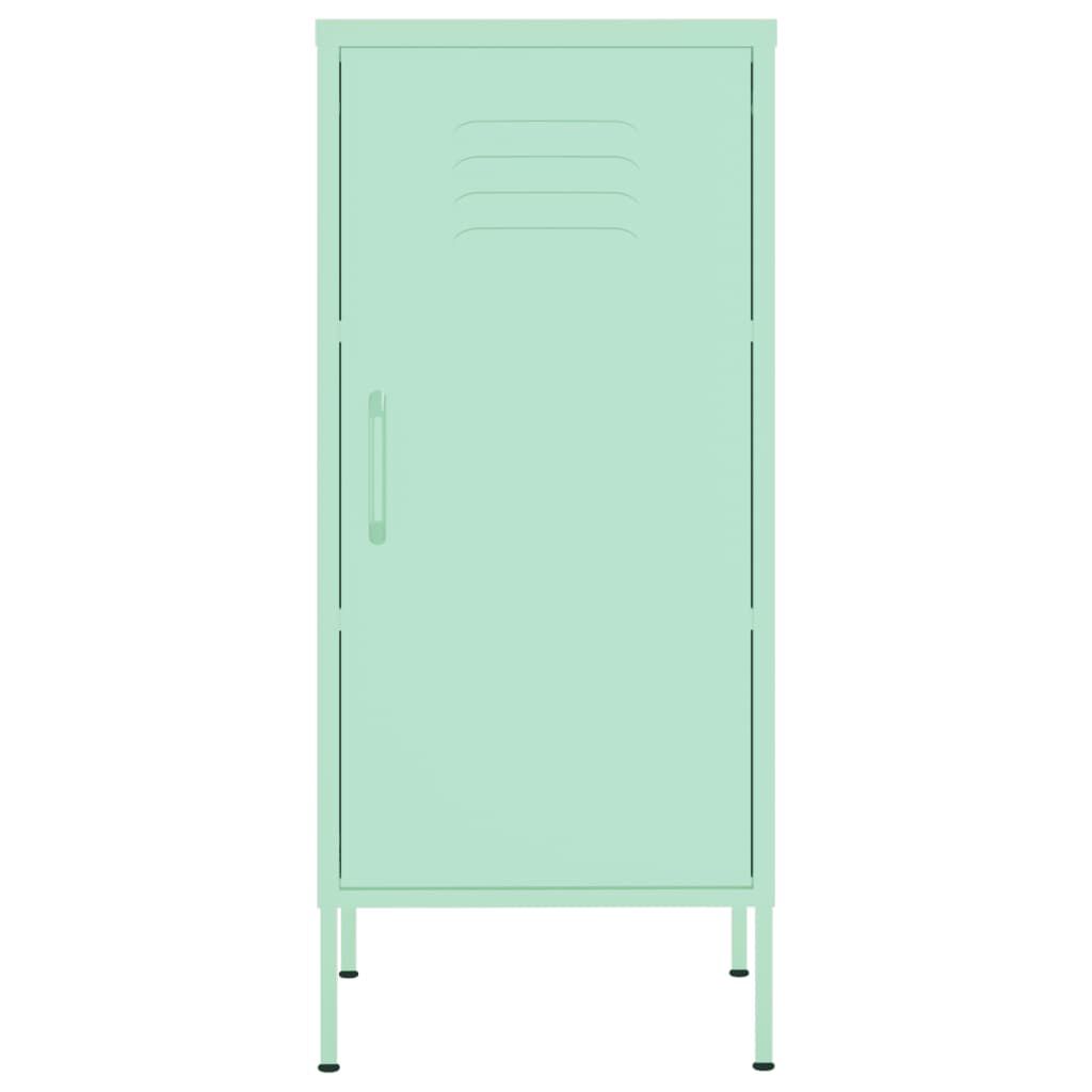 vidaXL Storage Cabinet Mint 42.5x35x101.5 cm Steel