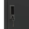 vidaXL Locker Cabinet Anthracite 38x40x180 cm Steel