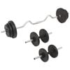 vidaXL Barbell and Dumbbell Set 30 kg